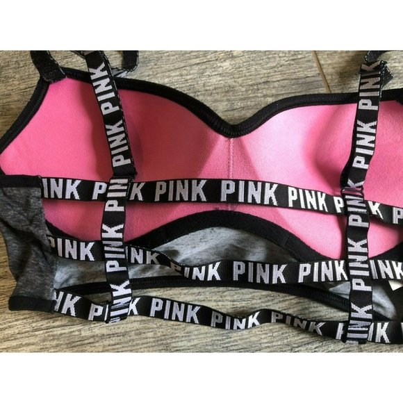 Victorias Secret Pink Bralette Small Underwire - Picture 5 of 5